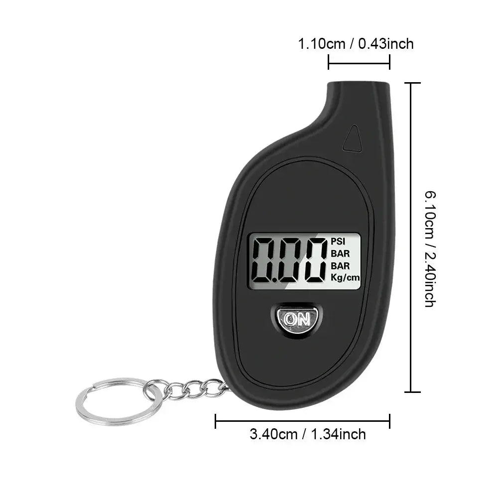 Digital Tyre Gauge LCD Display AJAM