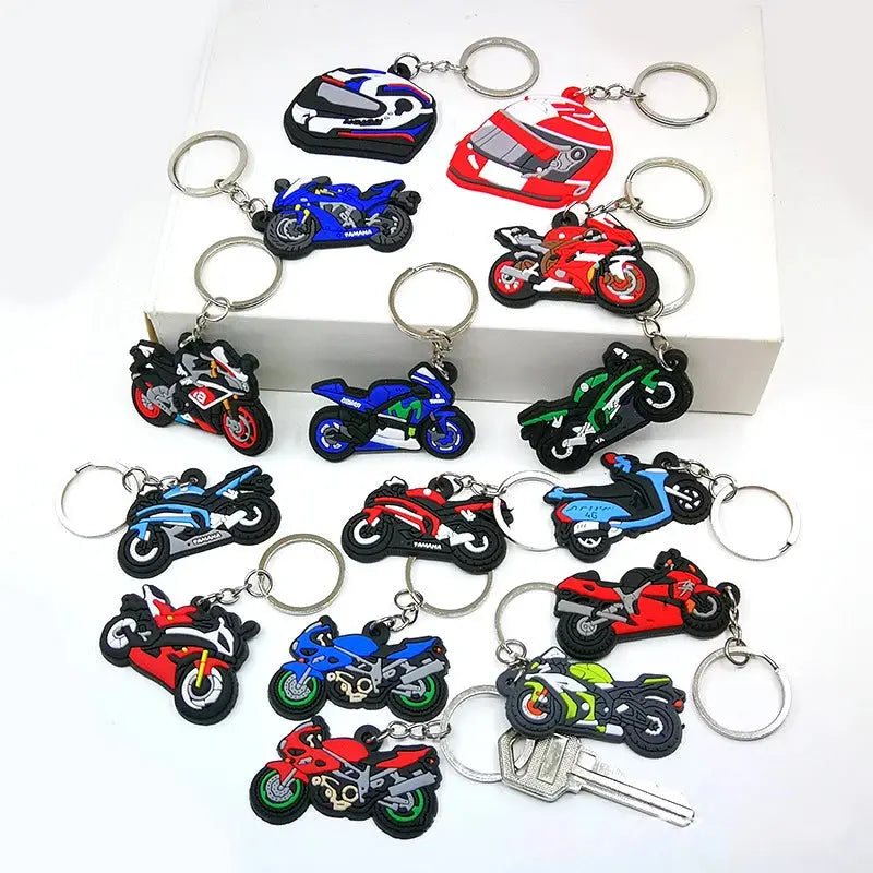 Moto Silicone Keychain AJAM