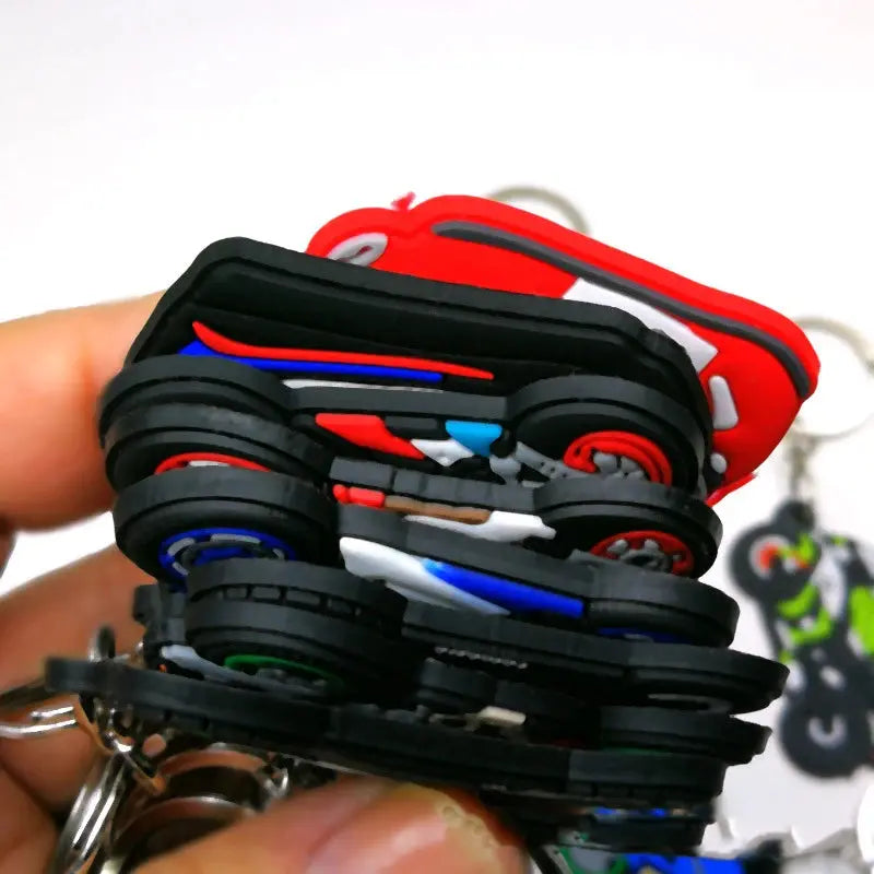 Moto Silicone Keychain AJAM